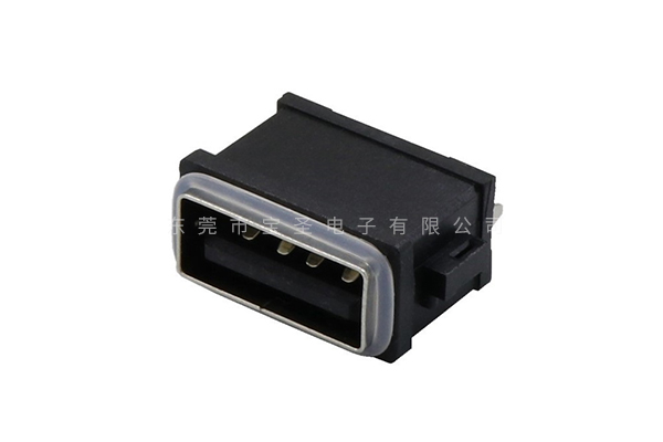 防水USB2.0 A母 立式BS-USBA-1239